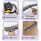 thumbnail image 4 of Protector de Cables para Piso Bates Choice 1,8 m PVC Gris, 4 of 8