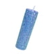 thumbnail image 5 of Taza De Viaje Para Café, Vasos De Café Helado Con Purpurina, Botella De Agua De Grado Alimenticio De 450ml, Azul, 5 of 5