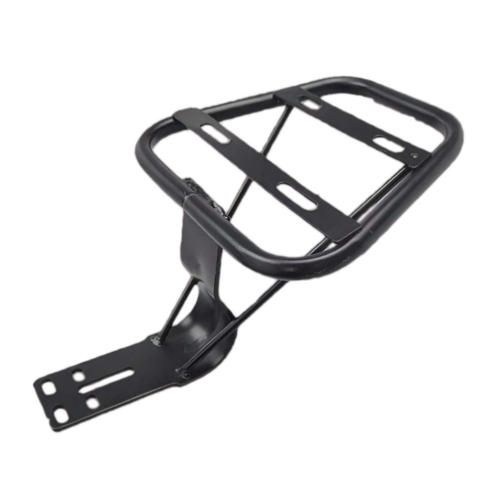 Magideal - Soporte Para Portaequipajes Trasero De Motocicleta, Fácil Instalación, Accesorios Metálicos Desmontables, Estante De Carga, Estante Impermeable, Reemp A