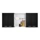 thumbnail image 4 of Mueble de Cocina Mural 1.5 Vidrio Blanco y Wengue, 4 of 8