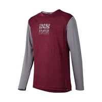 Jersey Ixs Manga Larga Trigger X Raisin Grafito S