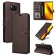 thumbnail image 1 of Premium Wallet Case for Xiaomi Poco X3/X3 Pro with Card Slots & Kickstand, Flip Cover Brown, 1 of 6