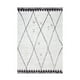 thumbnail image 1 of Alfombra Mystique 160x230 Blanco/ Gris, 1 of 3