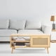 thumbnail image 1 of Mesa de Centro Rattan Natural 100 cm, 1 of 3