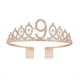 thumbnail image 1 of 1pc, 3th To18th Birthday Crown, Crystal Crown Birthday Anniversary Decoration, Happy Birthday Party Supplies, Birthday Decoration, Party Decor, Party Supplies, 1 of 3