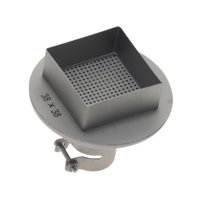 Magideal - Boquilla De Aire Caliente 850 Cuadrada Plateada Para Estación De Soldadura De Aire Caliente, Herramienta De Reparación Bga, Accesorio Para Máquina De 38X38 Mm