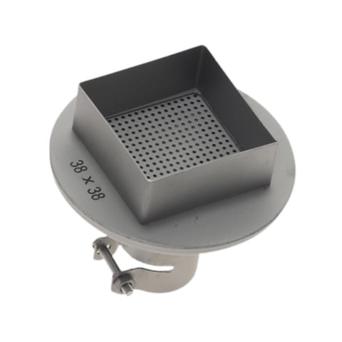 Magideal - Boquilla De Aire Caliente 850 Cuadrada Plateada Para Estación De Soldadura De Aire Caliente, Herramienta De Reparación Bga, Accesorio Para Máquina De 38X38 Mm