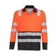 thumbnail image 2 of Polera Polo Alta Visibilidad M/L Hombre Cinta Reflectiva UPF50+ Naranjo, 2 of 8