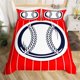 thumbnail image 1 of Boys Baseball Duvet Cover Teens Sports Theme Bedding Set Microfiber 3D Baseball Bat Gloves Comforter Cover Twin King Queen Size Bed Sheets, 1 of 5