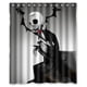 thumbnail image 1 of Cortina de ducha de Jack Skellington, juego de cortina de baño con ganchos, tamaño 60 x 72 pulgadas, 1 of 3