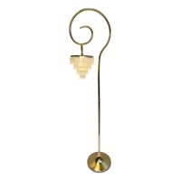 Genérico - Lámpara Pie Decorativa Estética Elegante Espiral Jhn