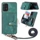 thumbnail image 1 of Funda Tipo Cartera con Correa Cruzada para Samsung Galaxy A32 5G Protección Contra Golpes Verde, 1 of 5