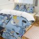 thumbnail image 1 of Jinbe Bed Duvet Cover Funny Anime Cartoon Bedding Sets Lightweight 3 Piece Comforter Sets, 1 of 5