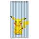 thumbnail image 1 of Cortina de ducha con imagen de dibujos animados de Pikachu, adorable monstruo de bolsillo, juego de cortina de baño con ganchos, tamaño 36 x 72 pulgadas, 1 of 3