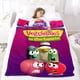 thumbnail image 5 of VeggieTales en la Casa anti-pilling, suave, ligera, esponjosa y acogedora de lujo para hogar y cocina – Perfecta para niños y adultos, 100 x 150 cm, 5 of 6