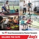 thumbnail image 5 of Balance Pad AIREX Elite Premium, espuma antideslizante, impermeable, gris, 5 of 7