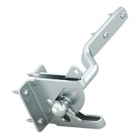 Magideal - Cerradura De Valla , Decoración Rústica De Instalación Sencilla, Hardware De Bloqueo Automático, Pestillo De Puerta De Material Acero Para Exteriores,