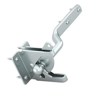 Magideal - Cerradura De Valla , Decoración Rústica De Instalación Sencilla, Hardware De Bloqueo Automático, Pestillo De Puerta De Material Acero Para Exteriores,