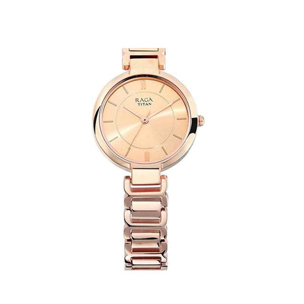 Reloj Titan Metropolitan Charm Multifuncional Para Hombre, Color Negro