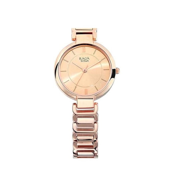 Reloj Titan Metropolitan Charm multifuncional para hombre, color negro