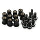 thumbnail image 1 of Kit Pernos Para Parabrisas De Moto Con Gomas Amortiguadoras negro, 1 of 3