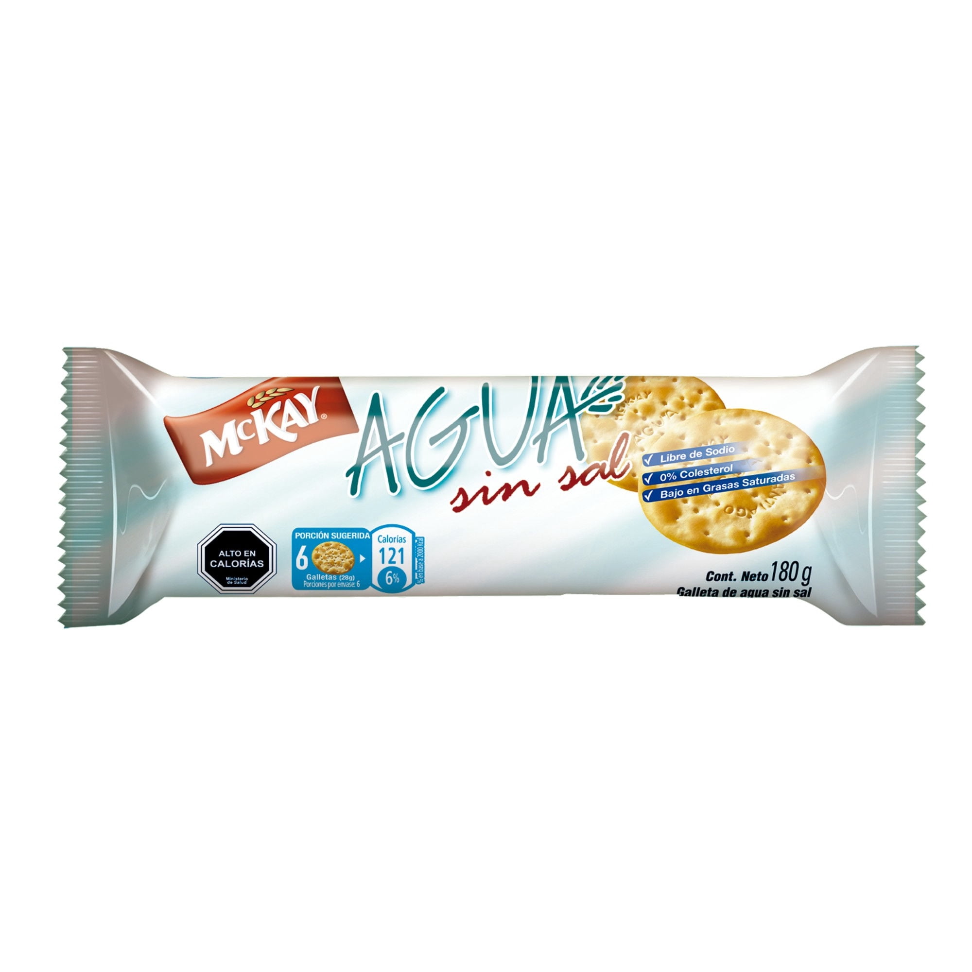 Galletas Agua Sin Sal Paquete 180 g McKay