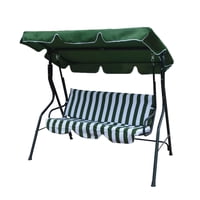 Global Latin - Silla Columpio Para Terraza Al Aire Libre Para 3 Personas