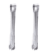 thumbnail image 1 of Pinzas para hielo de acero inoxidable para cubos de hielo Pinzas para servir cubitos de hielo con dientes, 1 of 5
