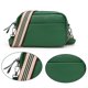 thumbnail image 3 of Nuevo bolso de hombro de cuero genuino con correa ancha para el hombro, bolso cruzado de cuero suave para uso informal, 3 of 5