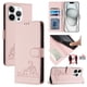 thumbnail image 1 of Funda tipo cartera FOXDOCK para iPhone 15 pro con soporte, ranuras, RFID, diseño de gato, 1 of 5