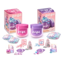 Paquete De 2 Unidades Perfumadas Slime Gui Gui, Transparente Y Brillante, Con Recipiente