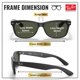 thumbnail image 5 of Gafas de sol Ray‑Ban RB2132 New Wayfarer Kit clásico, 5 of 7