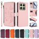 thumbnail image 3 of Funda Cartera Mariposa para [Xiaomi 14T] con Soporte y Cremallera Rosa, 3 of 6