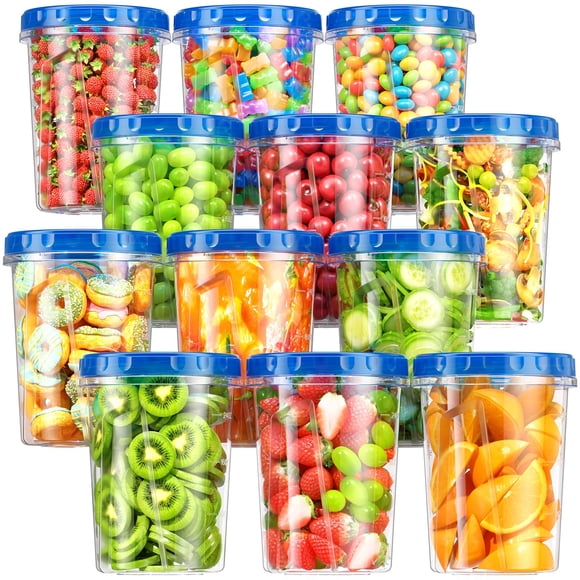 Set de 12 Contenedores para Alimentos BiuLeon de 1L Sin BPA