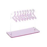 Magideal - Soporte De Exhibición De Acrílico Para Pendientes, Decoración De Escritorio, Accesorios De Exhibición Únicos Y Fáciles De Usar, Soporte Para Colgar Pe Pequeño