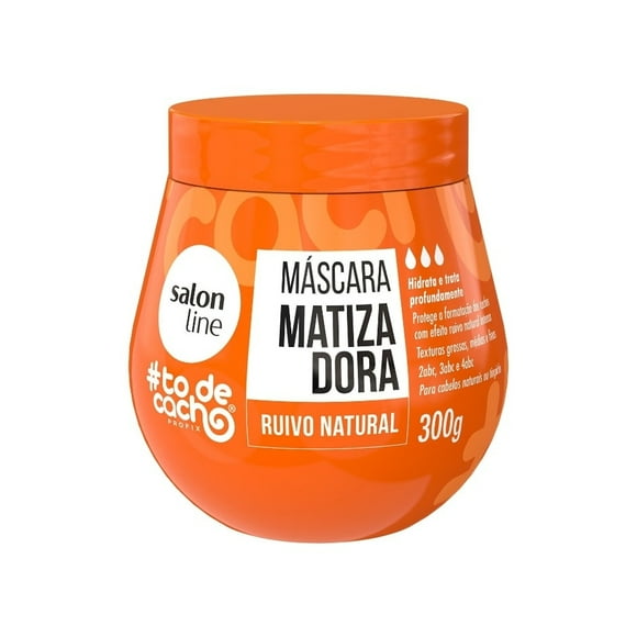 Mascara Matizadora To De Cacho Ruivo Natural 300gr