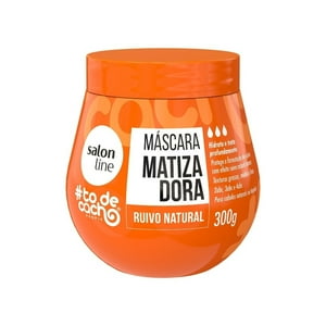 Salon Line - Mascara Matizadora To De Cacho Ruivo Natural 300Gr