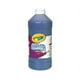 thumbnail image 2 of Pintura Tempera Lavable Crayola Azul Oscuro Frasco de 32 Onzas con Dosificador, 2 of 2
