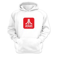 Genérico - Polerón Canguro Atari Blanco Talla S Unisex