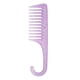 thumbnail image 1 of Peine De Gancho Curvo, Peine De Cola, Cepillo Para El Cabello Para Salón De Champú, Hogar, La Mayoría De Los Tipos De Cabello, Violeta, 1 of 3