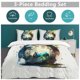 thumbnail image 5 of x402 My Neighbor Totoro Bed Duvet Cover Microfiber Bedding Sets 3D Printed Lightweight 3 Piece Comforter Sets, 1 Duvet Cover And 2 Pillow Shams for Kids Boys Girls 90"x90" jn402, 5 of 5