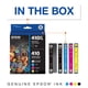 thumbnail image 2 of Paquete combinado de cartuchos de tinta Epson 410 Claria Premium T410XL-BCS, 2 of 8