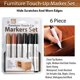 thumbnail image 3 of Set de marcadores de retoque bulk buys 6 pz roble/arce/negro, 3 of 3