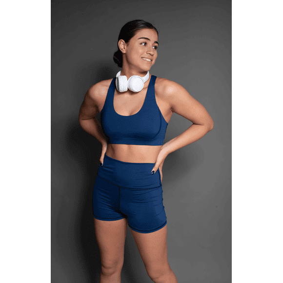 Peto sujeción alta deportivo cross back