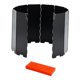 thumbnail image 2 of Parabrisas De Estufa Plegable Portátil, Protección Contra El Viento Para Cocinar, Senderismo Al Aire Libre, Color Negro, 2 of 4