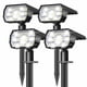 thumbnail image 1 of Luces solares NYMPHY Outdoor, impermeables, IP68, 56 LED, paquete de 4, 1 of 6