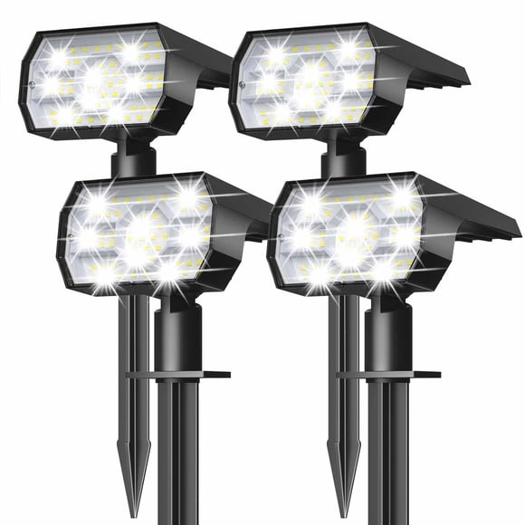 Luces solares NYMPHY Outdoor, impermeables, IP68, 56 LED, paquete de 4