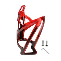 Ioensy - Soporte Para Botella De Agua Para Bicicleta Soporte Para Bebida De Agua Ultraligero Rojo