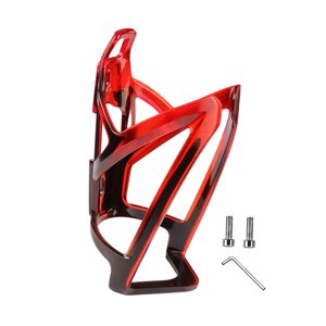 Ioensy - Soporte Para Botella De Agua Para Bicicleta Soporte Para Bebida De Agua Ultraligero Rojo