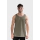 thumbnail image 1 of Polera Orgánica Sin Mangas Classic Verde Hombre Falcone, 1 of 3